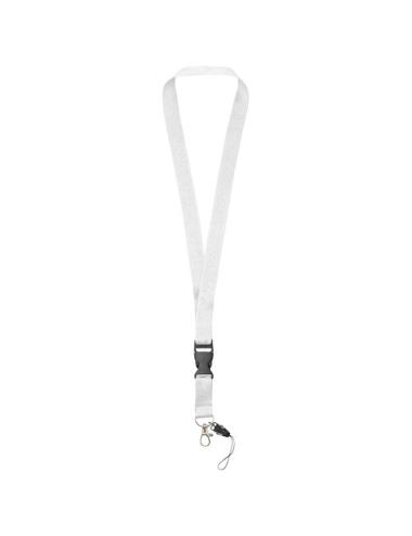 Lanyard con hebilla separable y enganche para móvil "Sagan"