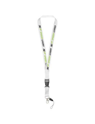 Lanyard con hebilla separable y enganche para móvil "Sagan"