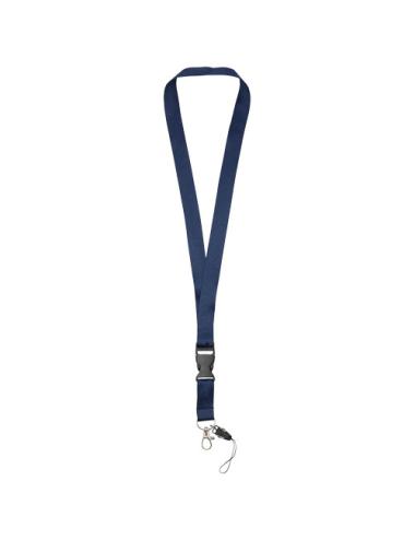 Lanyard con hebilla separable y enganche para móvil "Sagan"