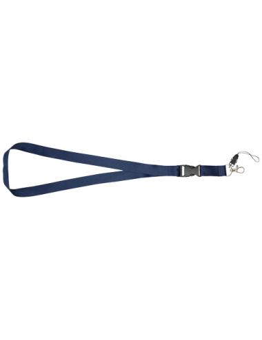 Lanyard con hebilla separable y enganche para móvil "Sagan"