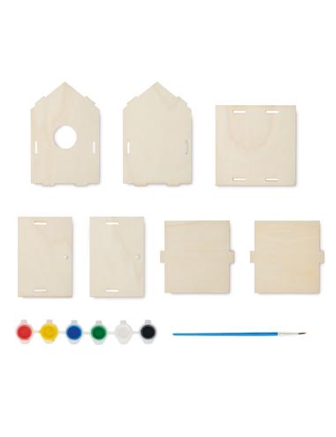 Kit pajarera de madera DIY