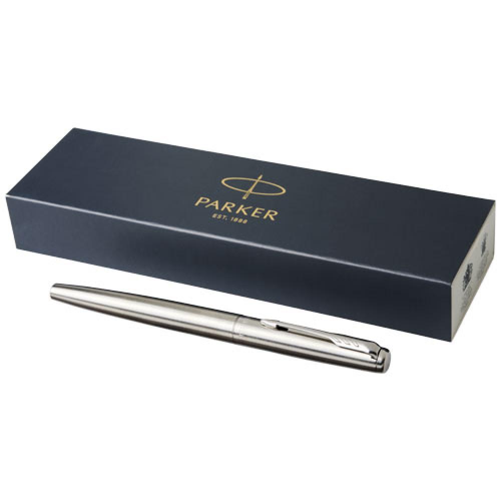 Parker pluma estilográfica de acero inoxidable "Jotter"