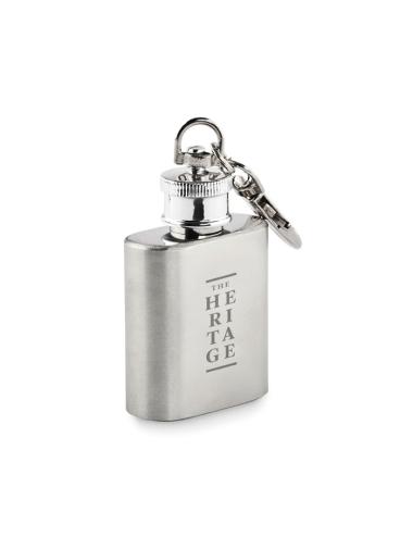 Llavero petaca Hipflask acero