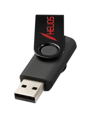 Memoria USB metálica de 4 GB "Rotate"