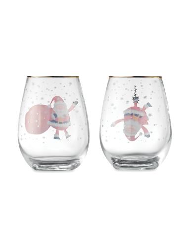 Set de 2 vasos de Navidad