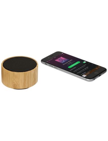 Altavoz Bluetooth® de bambú "Cosmos"