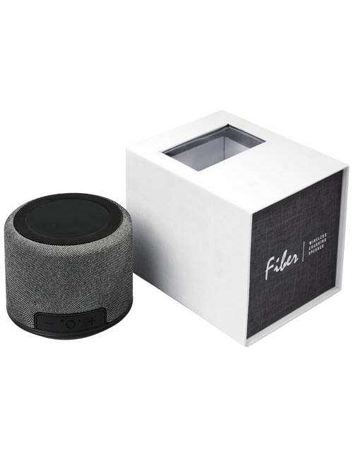 Altavoz Bluetooth® con base de carga inalámbrica de 3 W "Fiber"