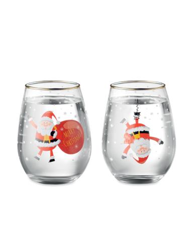 Set de 2 vasos de Navidad