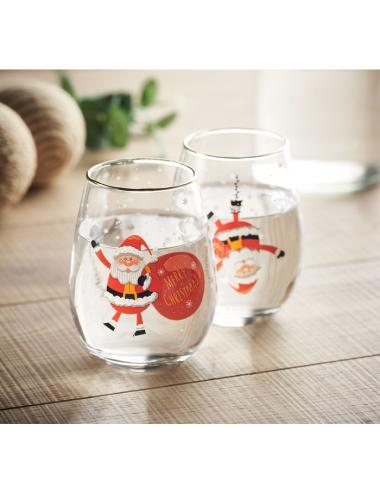 Set de 2 vasos de Navidad