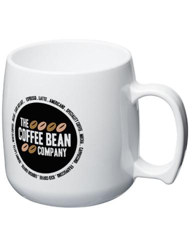 Taza de plástico clásica de 300 ml