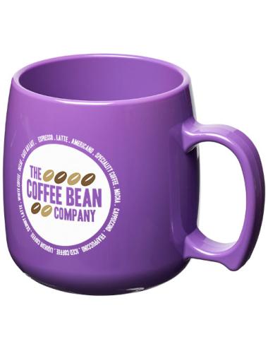 Taza de plástico clásica de 300 ml