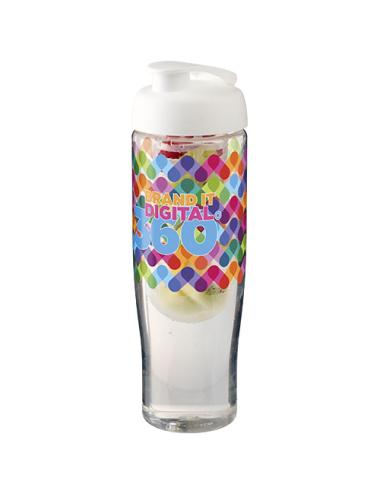 H2O Active® Tempo Bidón deportivo e infusor con Tapa Flip de 700 ml