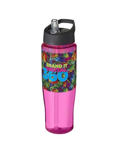 Bidón deportivo con tapa con boquilla de 700 ml H2O Active® "Tempo"