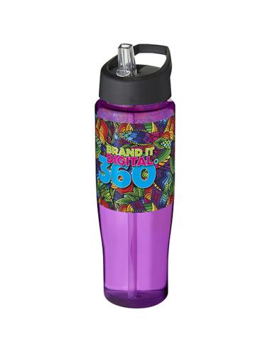 Bidón deportivo con tapa con boquilla de 700 ml H2O Active® "Tempo"