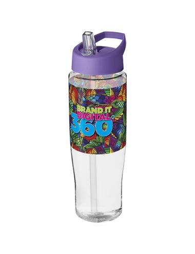 Bidón deportivo con tapa con boquilla de 700 ml H2O Active® "Tempo"