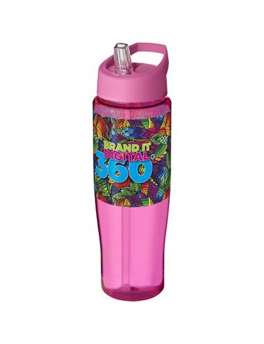 Bidón deportivo con tapa con boquilla de 700 ml H2O Active® "Tempo"