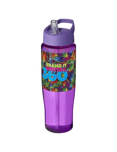 Bidón deportivo con tapa con boquilla de 700 ml H2O Active® "Tempo"