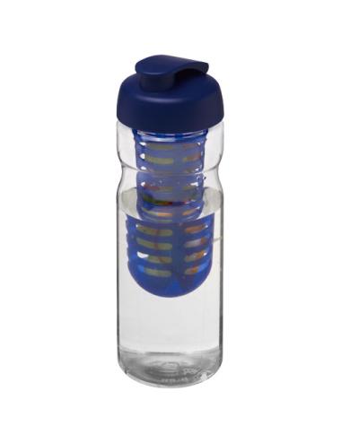 H2O Active® Base Bidón deportivo e infusor con Tapa Flip de 650 ml