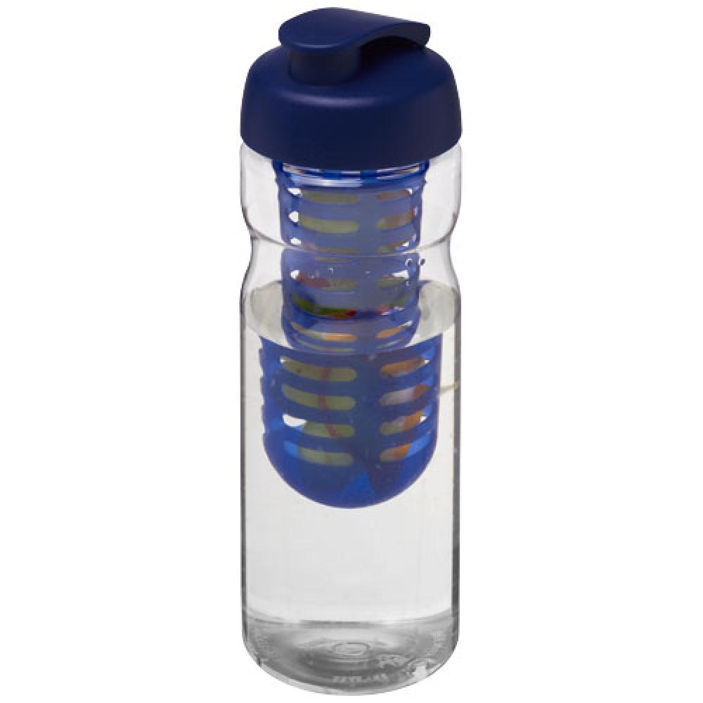 H2O Active® Base Bidón deportivo e infusor con Tapa Flip de 650 ml