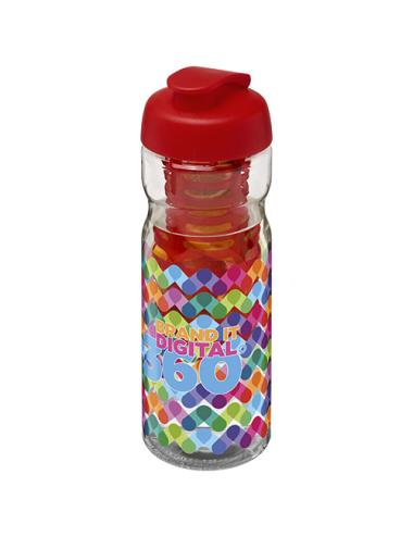 H2O Active® Base Bidón deportivo e infusor con Tapa Flip de 650 ml