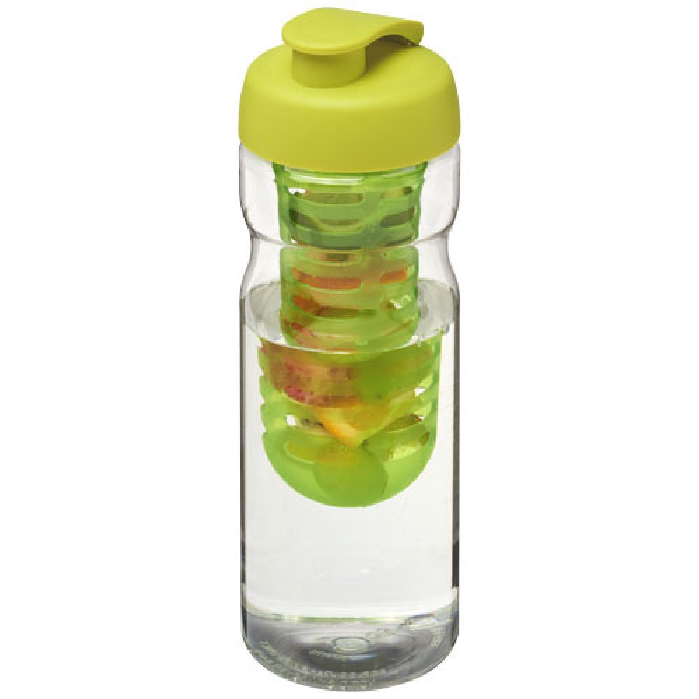 H2O Active® Base Bidón deportivo e infusor con Tapa Flip de 650 ml