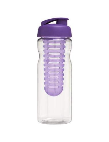 H2O Active® Base Bidón deportivo e infusor con Tapa Flip de 650 ml