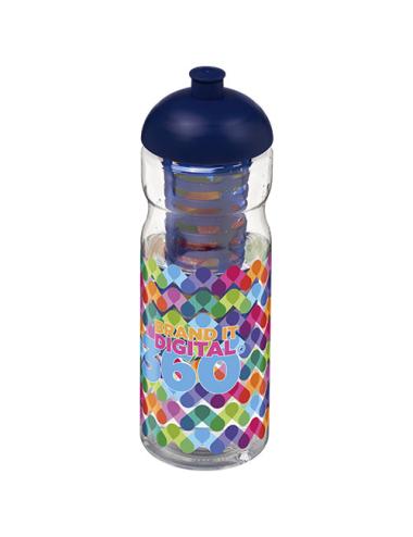 H2O Active® Base Bidón deportivo e infusor con Tapa Dome de 650 ml