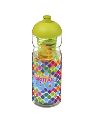 H2O Active® Base Bidón deportivo e infusor con Tapa Dome de 650 ml