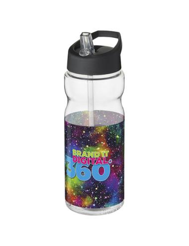 Bidón deportivo con tapa con boquilla de 650 ml H2O Active® "Base"