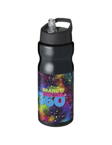 Bidón deportivo con tapa con boquilla de 650 ml H2O Active® "Base"