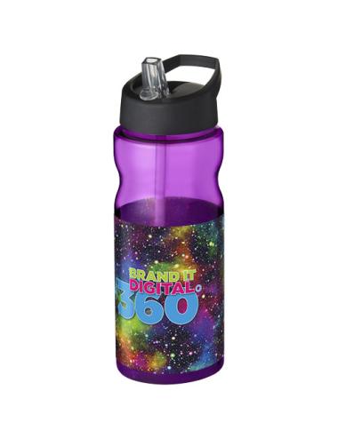 Bidón deportivo con tapa con boquilla de 650 ml H2O Active® "Base"