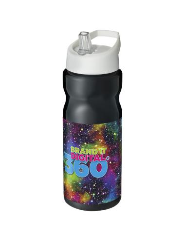 Bidón deportivo con tapa con boquilla de 650 ml H2O Active® "Base"