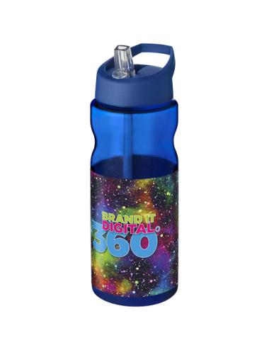 Bidón deportivo con tapa con boquilla de 650 ml H2O Active® "Base"