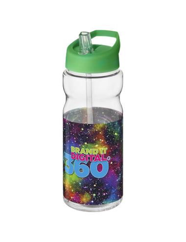 Bidón deportivo con tapa con boquilla de 650 ml H2O Active® "Base"