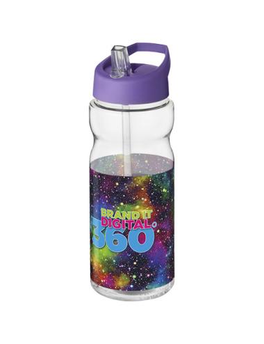 Bidón deportivo con tapa con boquilla de 650 ml H2O Active® "Base"