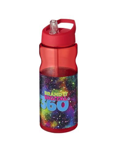 Bidón deportivo con tapa con boquilla de 650 ml H2O Active® "Base"