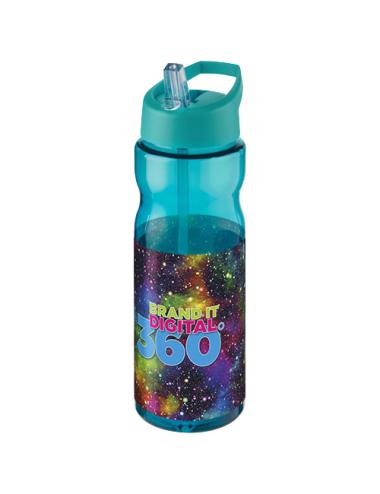 Bidón deportivo con tapa con boquilla de 650 ml H2O Active® "Base"