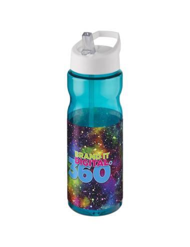 Bidón deportivo con tapa con boquilla de 650 ml H2O Active® "Base"