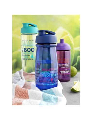 Bidón deportivo con Tapa Flip de 600 ml H2O Active® "Pulse"