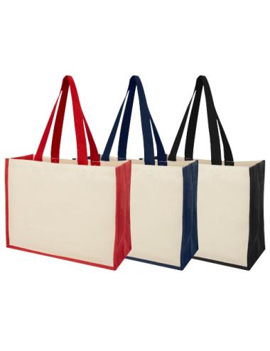 Bolsa Tote para la compra de lona y yute de 320 g/m² "Varai"