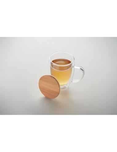 Taza borosilicato doble pared