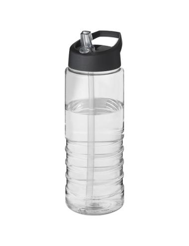 Bidón deportivo con tapa con boquilla de 750 ml H2O Active® "Treble "