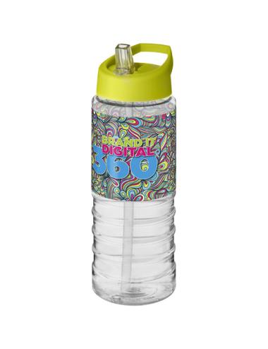 Bidón deportivo con tapa con boquilla de 750 ml H2O Active® "Treble "