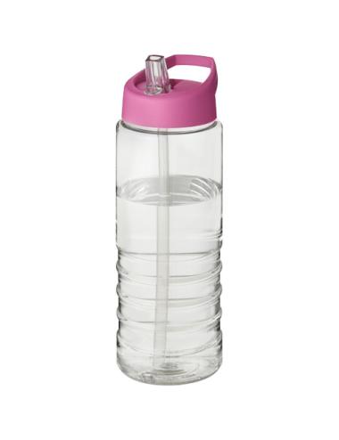 Bidón deportivo con tapa con boquilla de 750 ml H2O Active® "Treble "