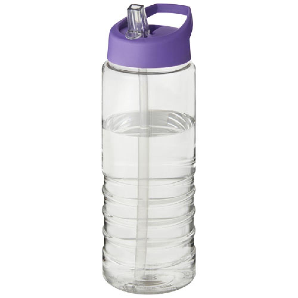 Bidón deportivo con tapa con boquilla de 750 ml H2O Active® "Treble "