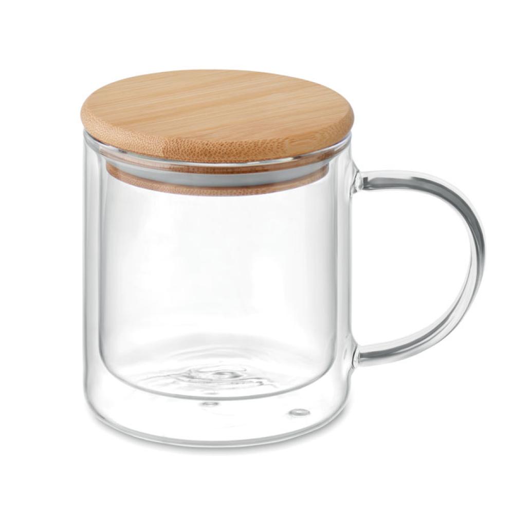 Taza borosilicato doble pared