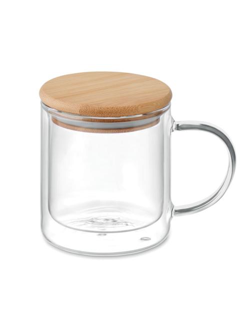 Taza borosilicato doble pared