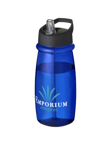 Bidón deportivo con tapa con boquilla de 600 ml H2O Active® "Pulse"