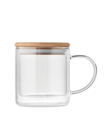 Taza borosilicato doble pared