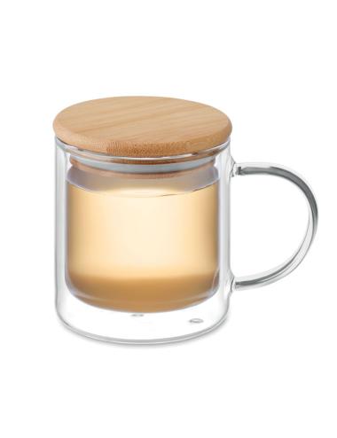 Taza borosilicato doble pared